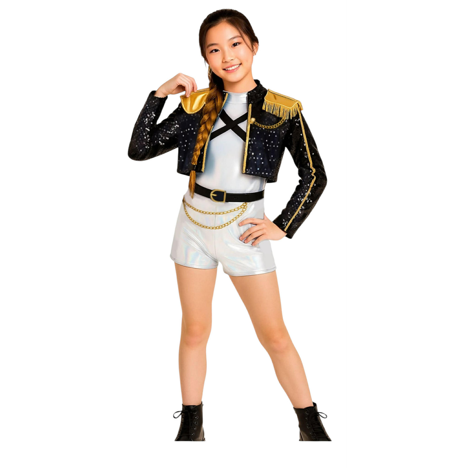 K Pop Golden Fellépő Jelmez szett Rumi 5-6 éves méret