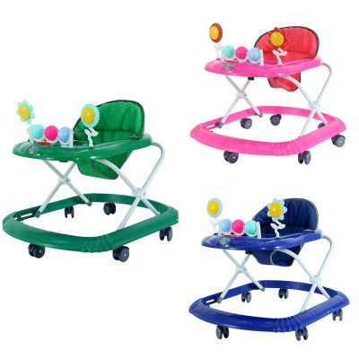 Bébikomp zenélő játéktálcával – színes járássegítő több színben