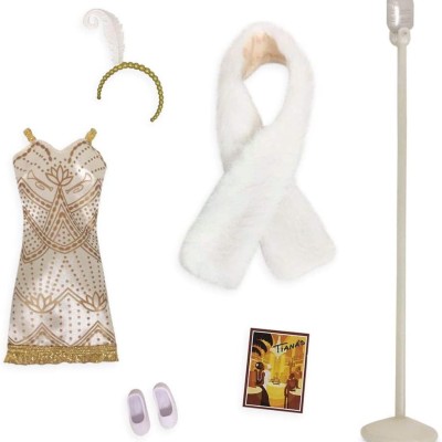 Disney  A hercegnő és a béka Tiana baba ruha ,kiegészítő